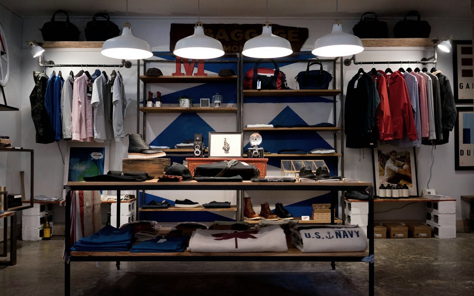 Product display space for an ecommerce brand